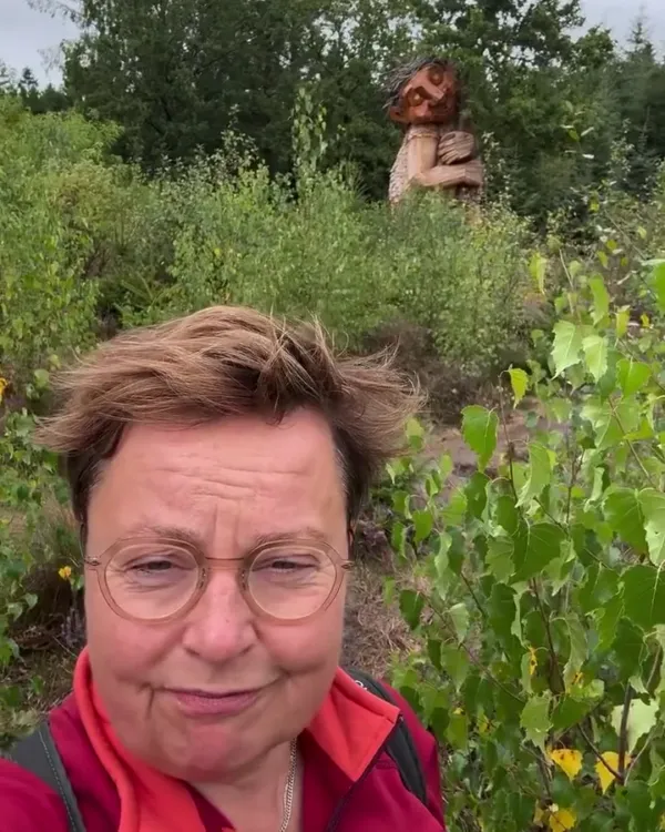 Gåtur til trolden i Sparekasseskoven